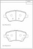 FORD USA AY1Z2001B Brake Pad Set, disc brake